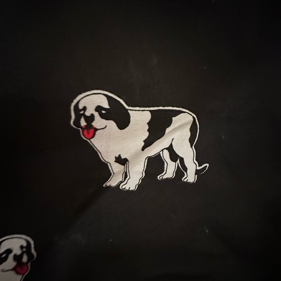 VTG Big Dogs 100% Cotton Canvas Traveler Expandable Messenger Bag Bernard- RARE - Picture 14 of 14